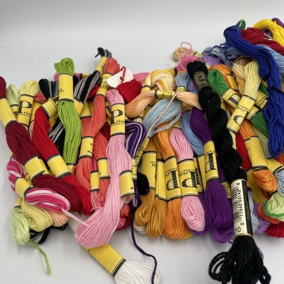 Prism Craft Thread Various Colors Tye-dye Large Lot Cross Stitch Embroidery DMC - Picture 4 of 4